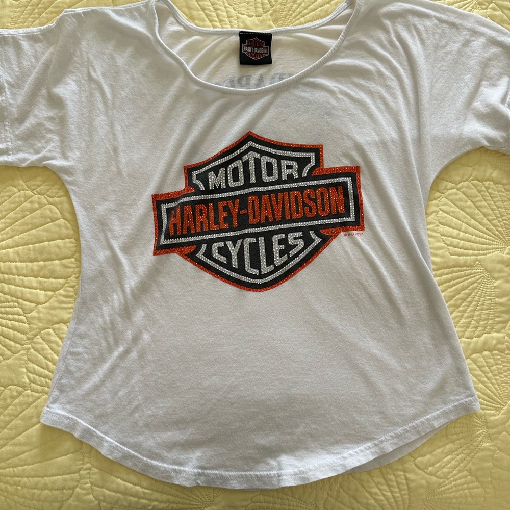 Harley-Davidson Woman’s White T-Shirt